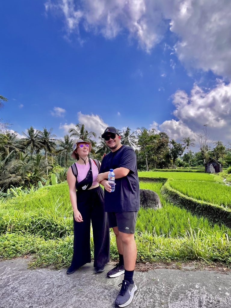 Randonnée dans les rizière de Bali à Sidemen